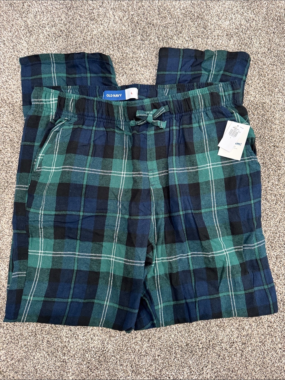 Old Navy Plaid Lounge Pajama Pants ~ Men's Size Large